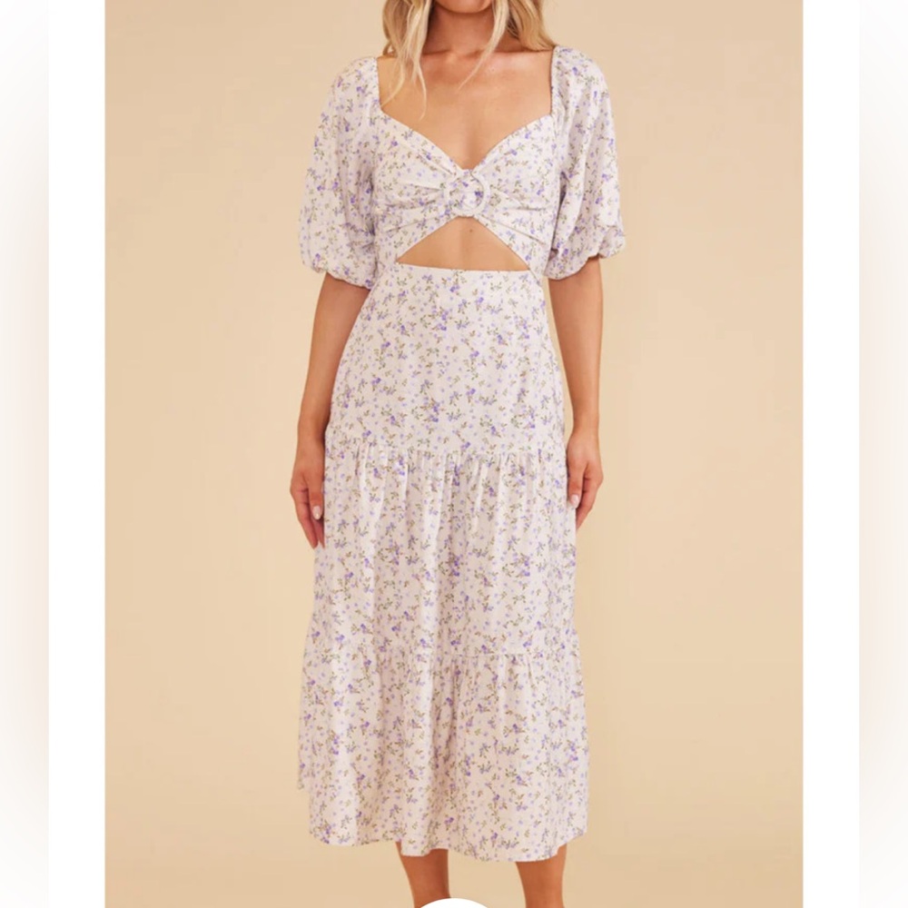 NWT MinkPink Women’s Hailey Midi Dress
